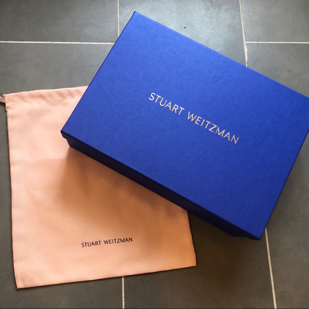 Stuart Weitzman Boot Box and Dust Bag